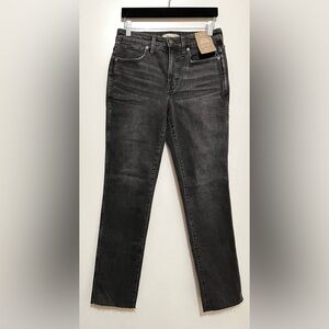 Madewell Curvy Mid Rise Stovepipe Size 27 New with tag